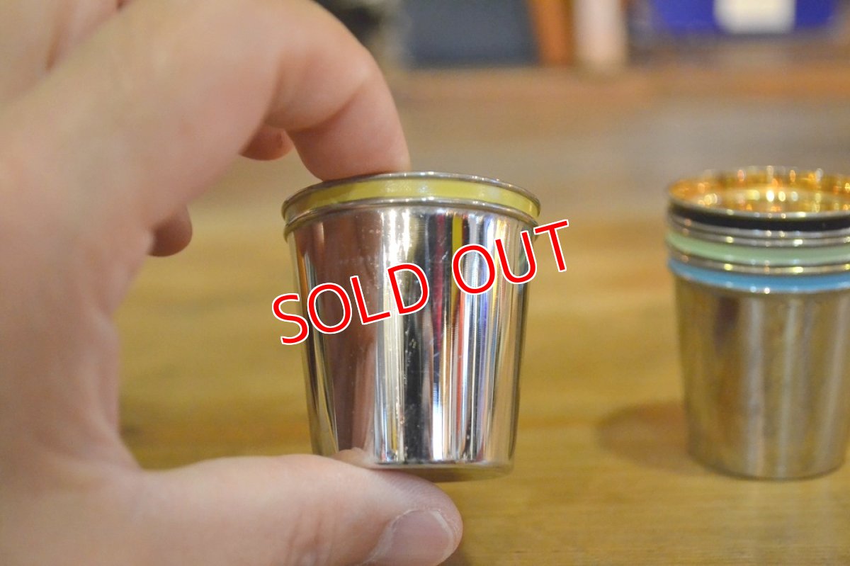 画像5: ステンレス製ショットグラス×４/レザーケース付き (5)