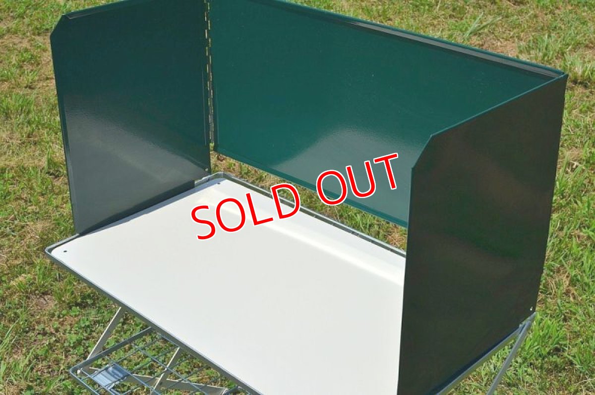 画像6: 80sピラミッド・キャンプキッチン/グリーン×ホワイト (6)