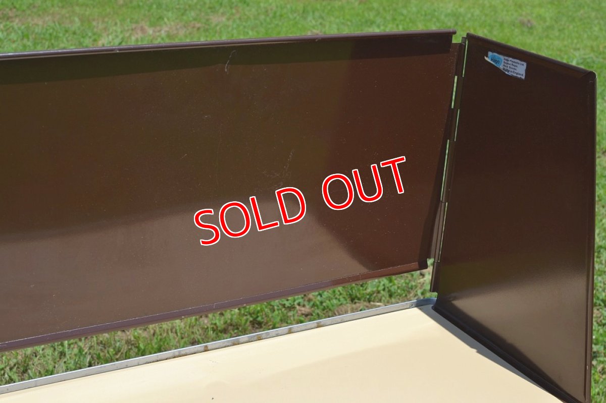 画像8: 70s Hago社キャンプキッチン/ブラウン×シルバー (8)