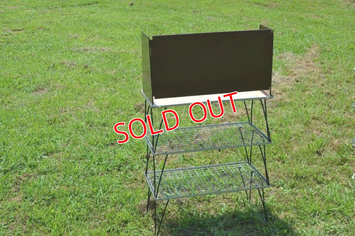 画像5: 70s Hago社キャンプキッチン/ブラウン×シルバー (5)