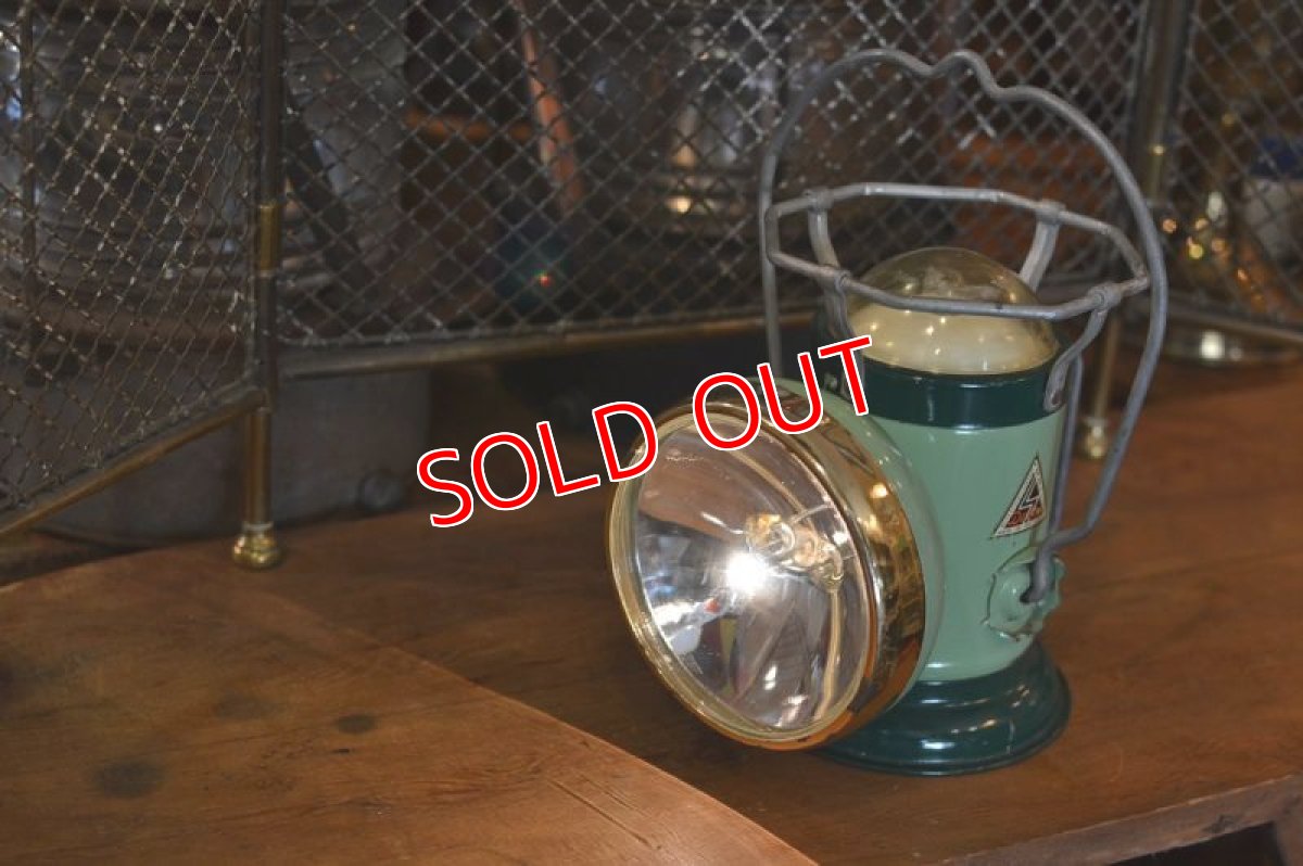 画像8: 50sデルタパワーライト/シールドビーム/グリーン (8)