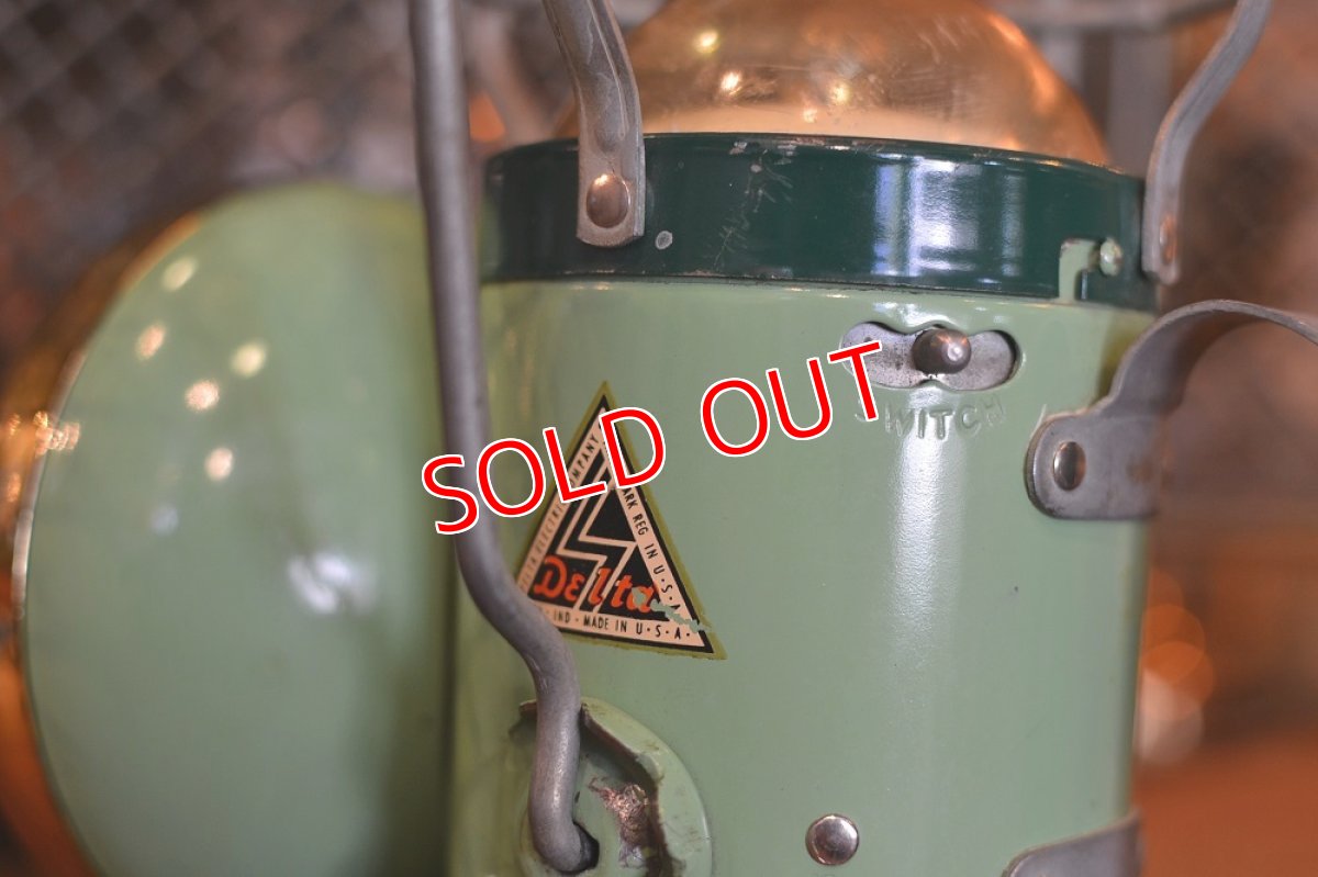 画像4: 50sデルタパワーライト/シールドビーム/グリーン (4)