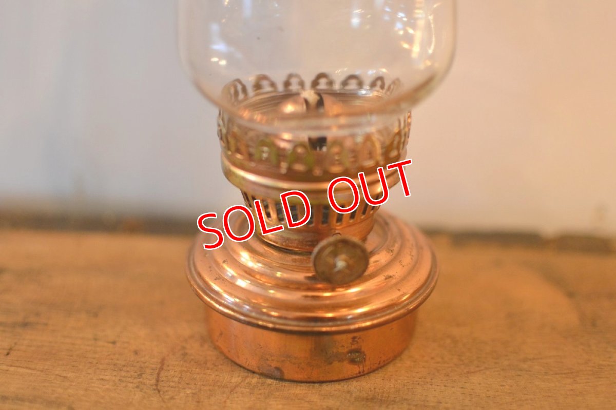 画像3: ６０ｓオイルランプ/クリアガラス (3)