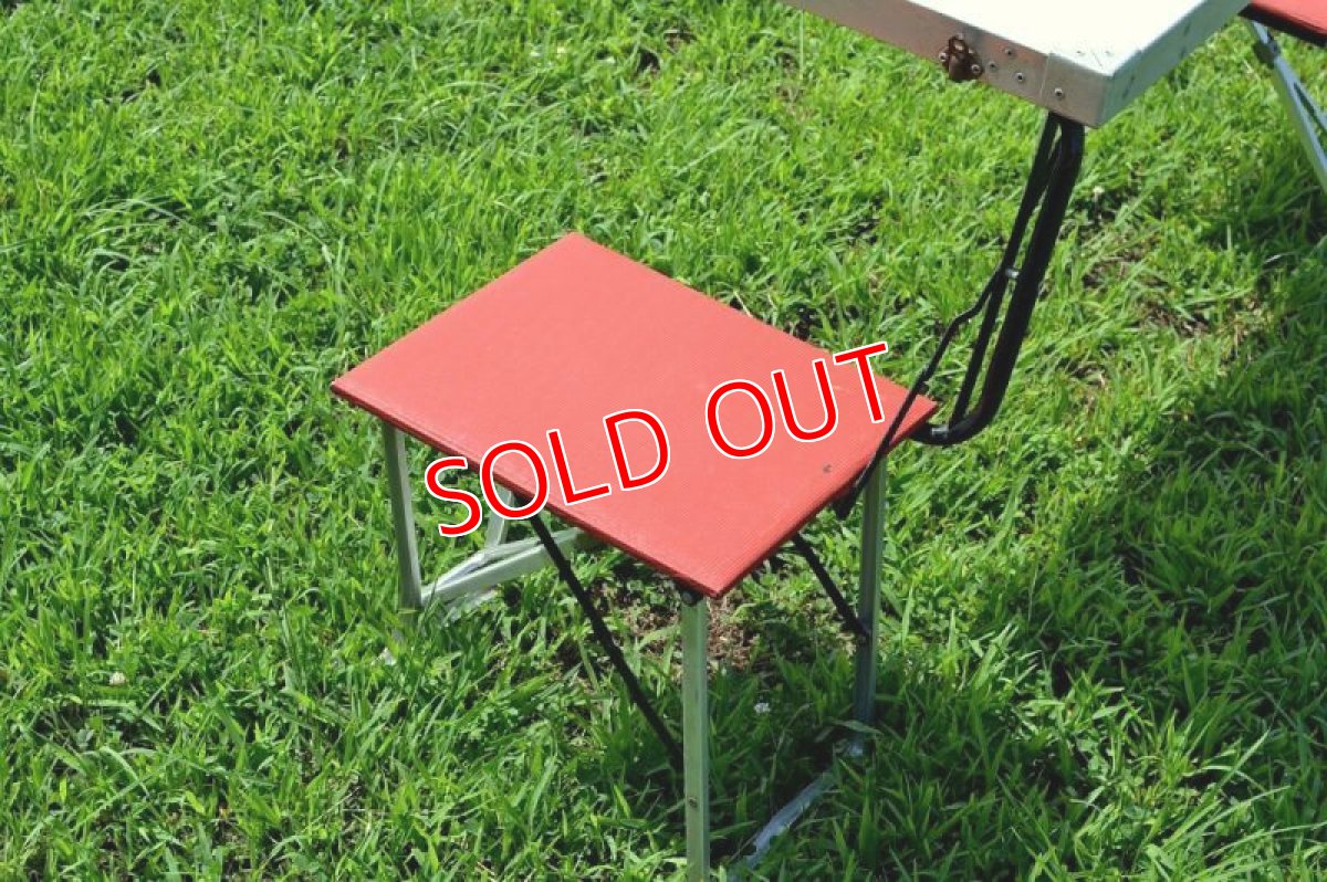 画像6: UKヴィンテージ・２シーターピクニックテーブル (6)