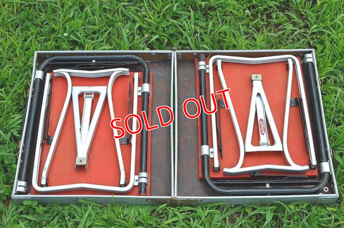 画像15: UKヴィンテージ・２シーターピクニックテーブル (15)