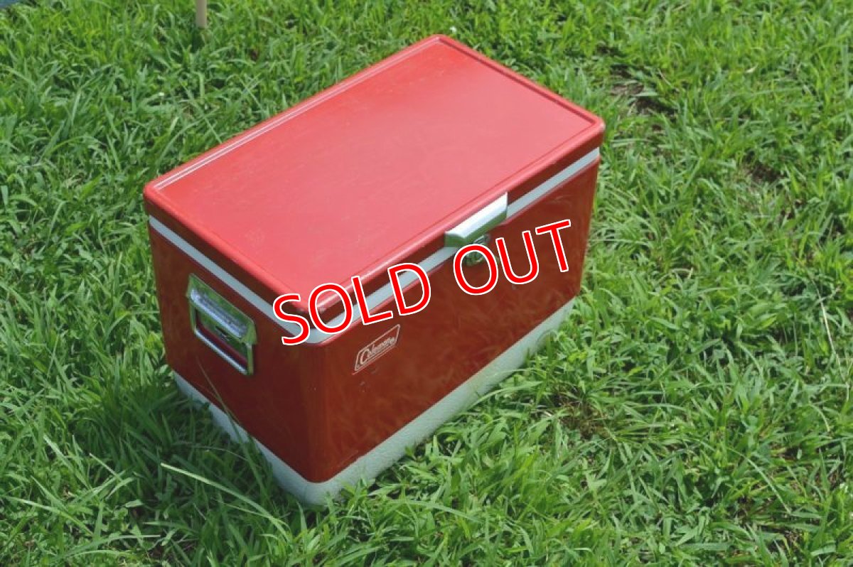 画像3: 70sコールマン スチールベルトクーラーボックス (3)