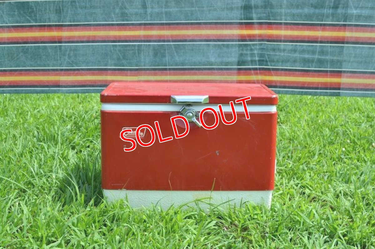 画像10: 70sコールマン スチールベルトクーラーボックス (10)