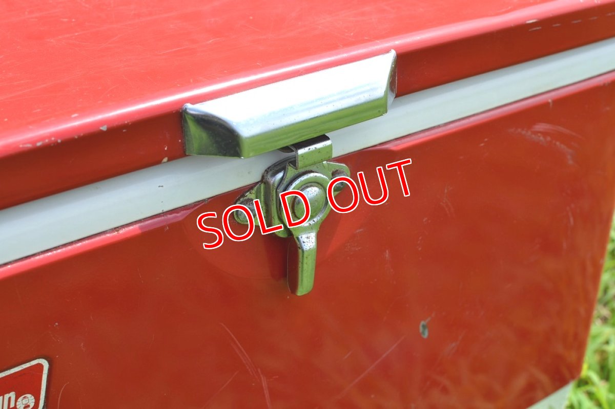 画像5: 70sコールマン スチールベルトクーラーボックス (5)