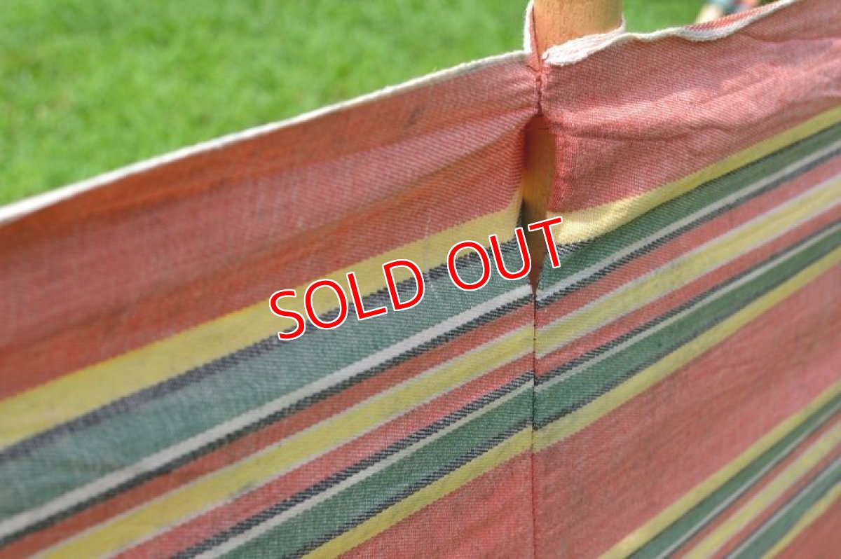 画像8: ６０ｓヴィンテージコットン陣幕/レッド (8)