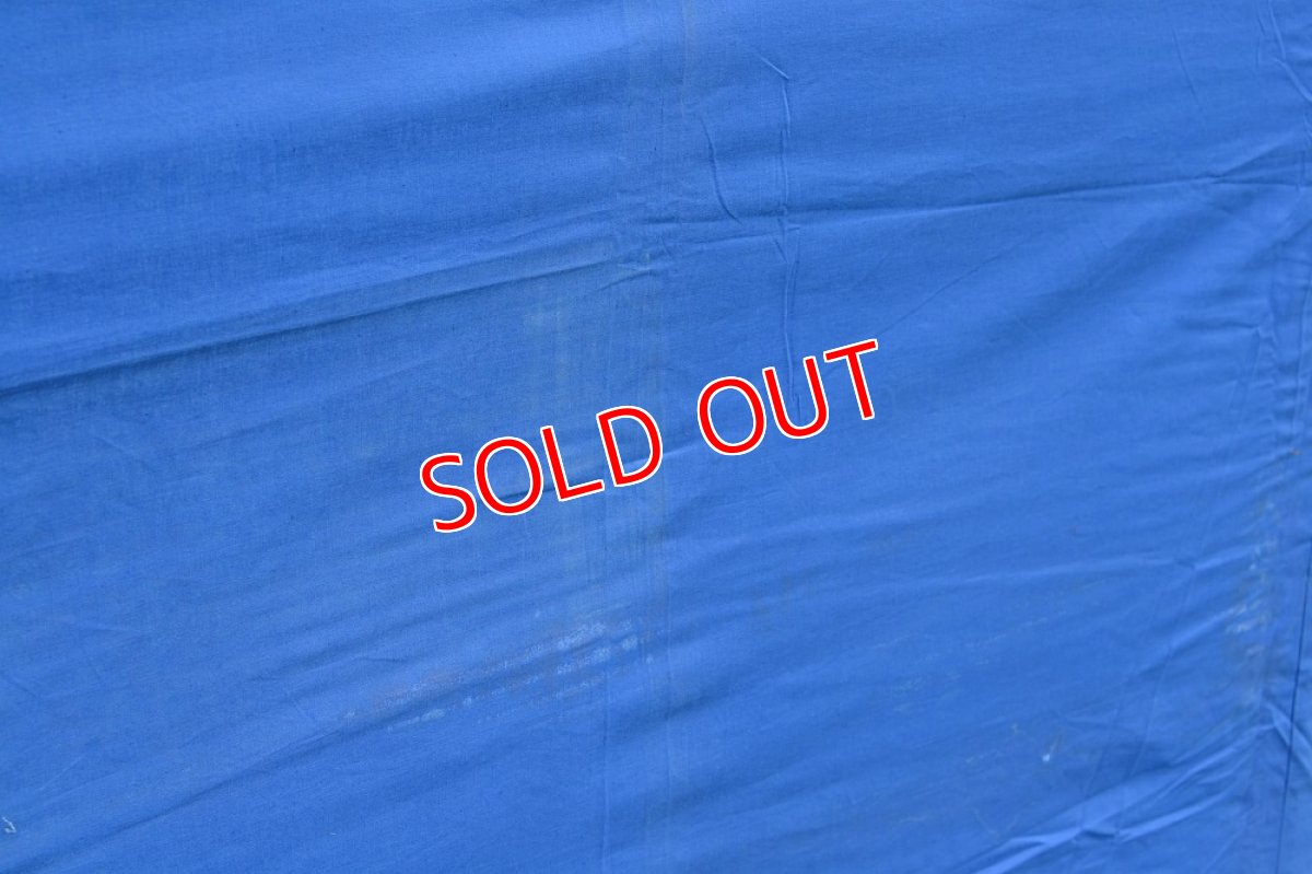 画像3: ７０ｓ大型ヴィンテージ陣幕/ブルー (3)