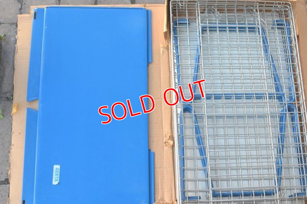 画像11: 70s GENYKキャンプキッチン/ブルー (11)