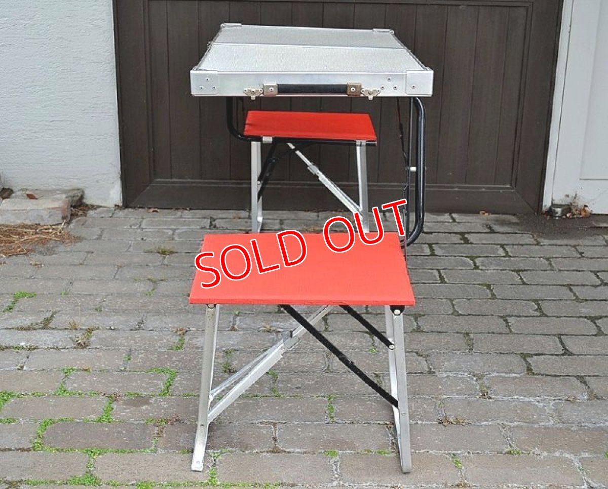 画像4: 60s 2シーターピクニックテーブル/ミントコンディション！ (4)