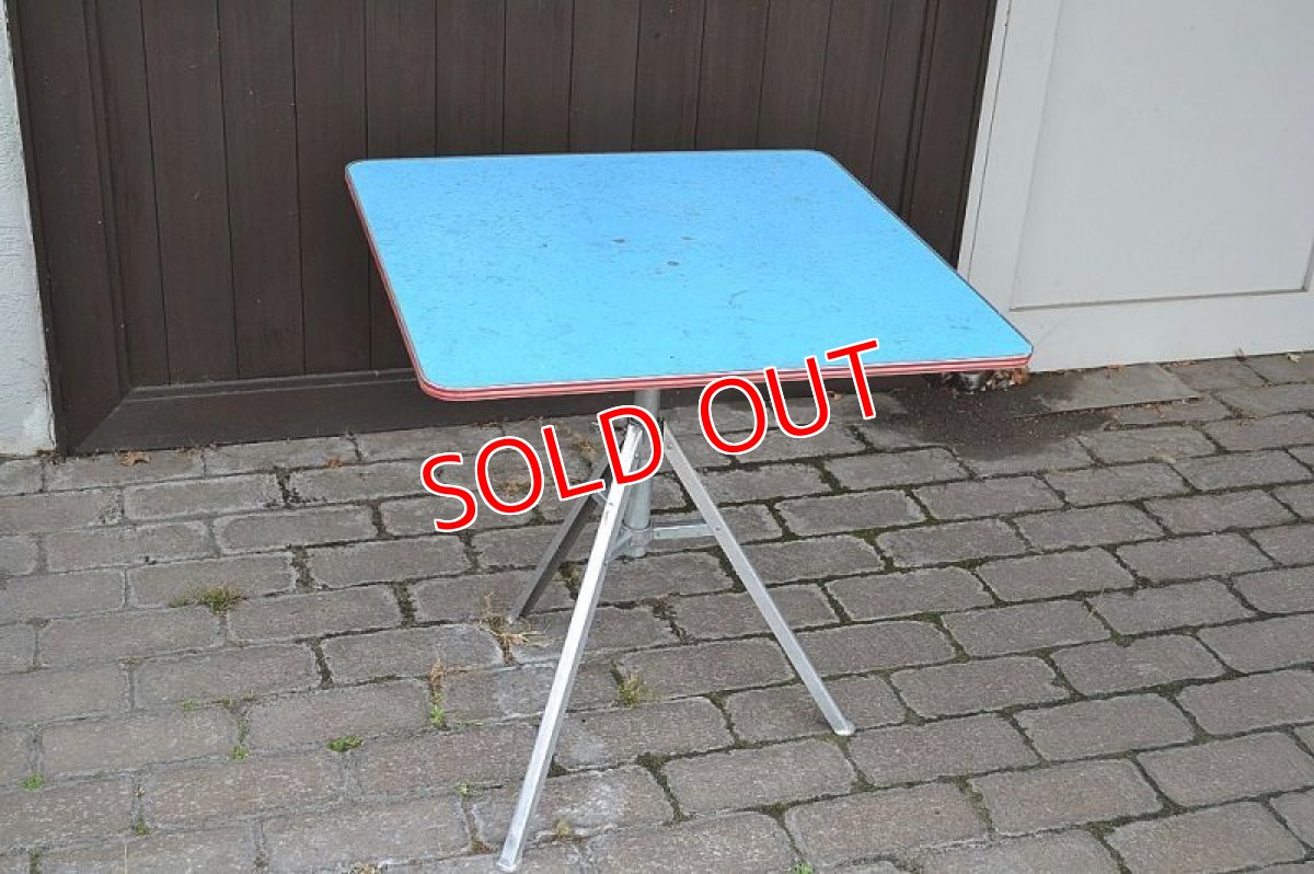 画像2: 60s トリポッドピクニックテーブル (2)