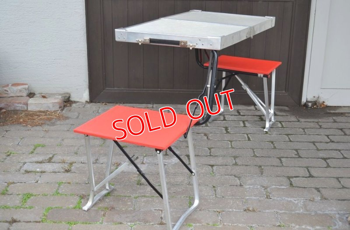 画像3: 60s 2シーターピクニックテーブル/ミントコンディション！ (3)