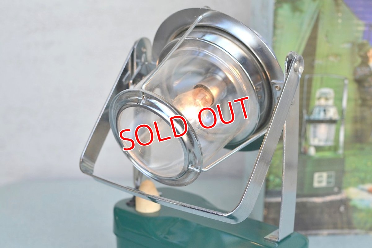 画像6: 60sビッグビーム・バッテリーテーブルランプ/グリーン (6)