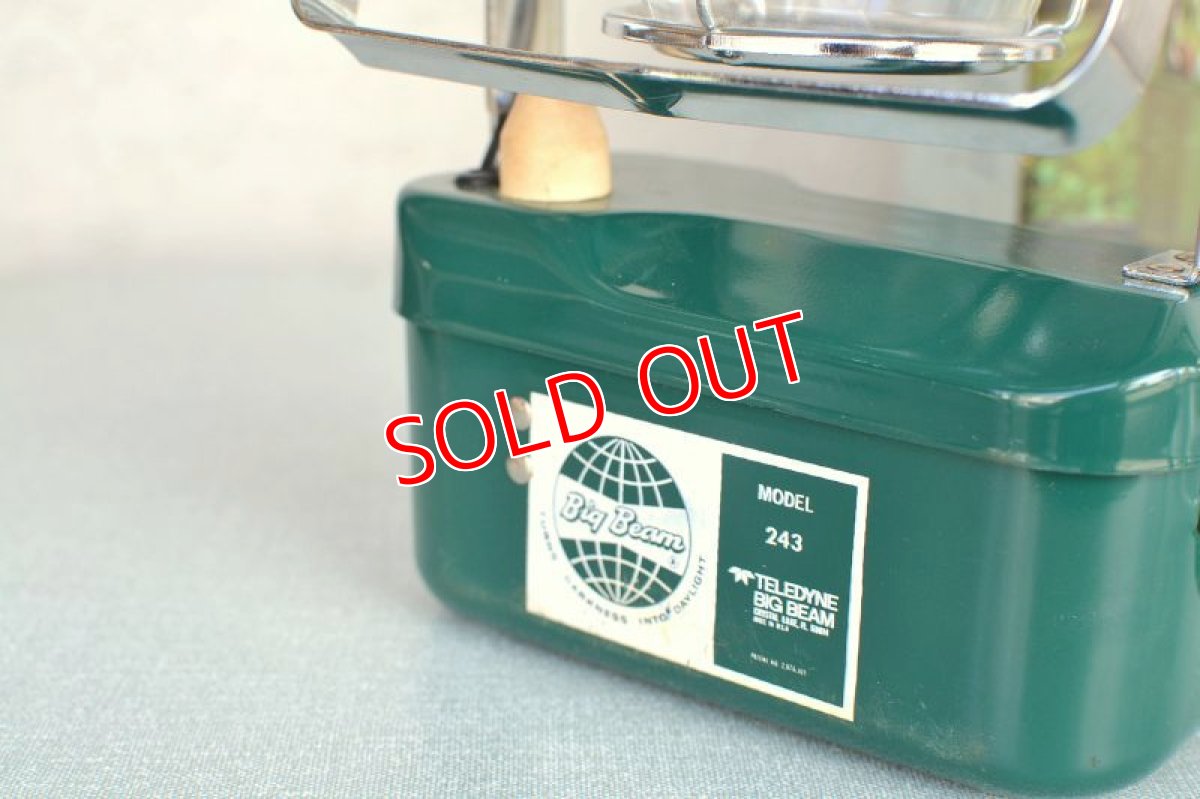 画像5: 60sビッグビーム・バッテリーテーブルランプ/グリーン (5)