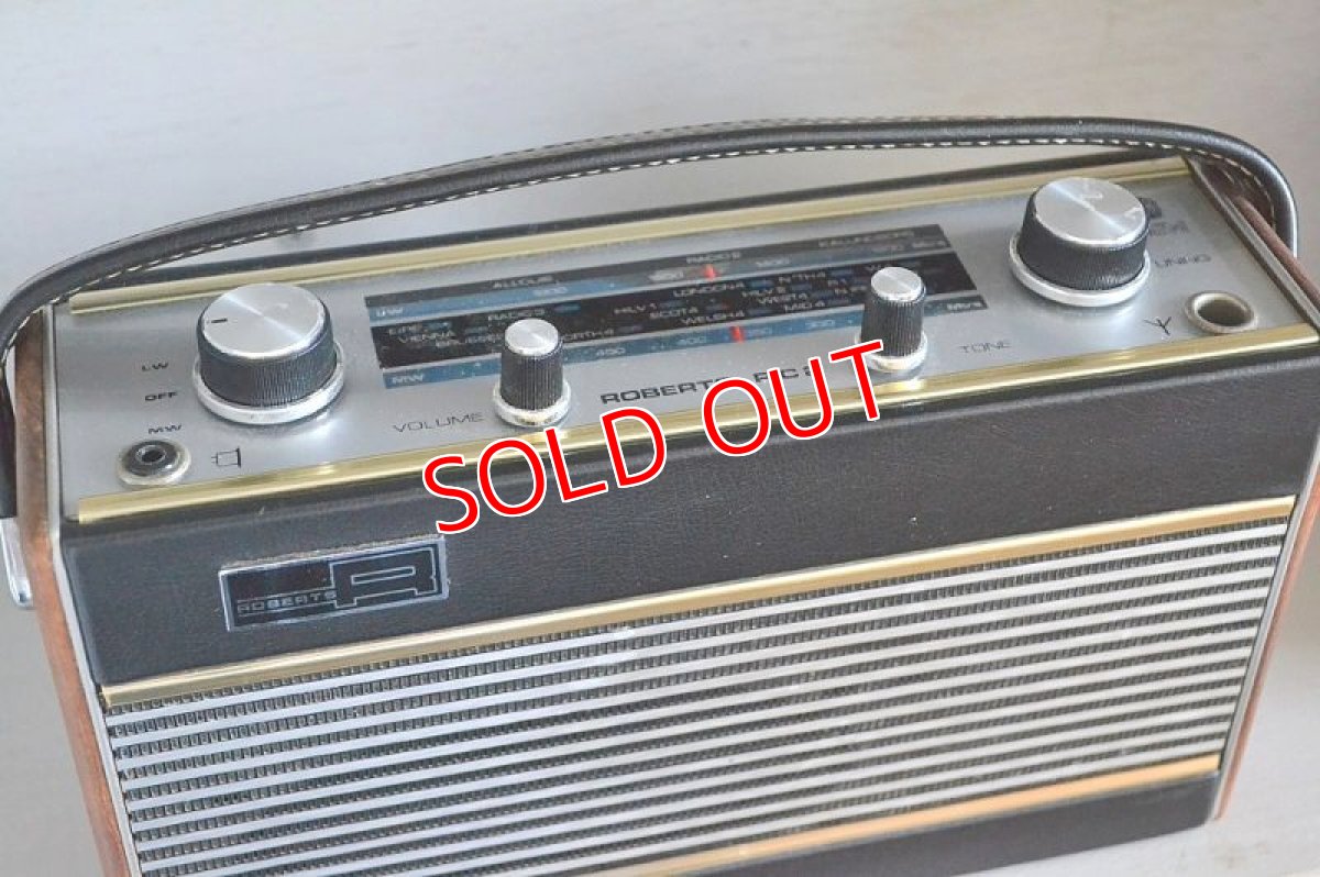 画像4: RobertsロバーツRIC２トランジスターラジオ/オリジナル・ブラック (4)