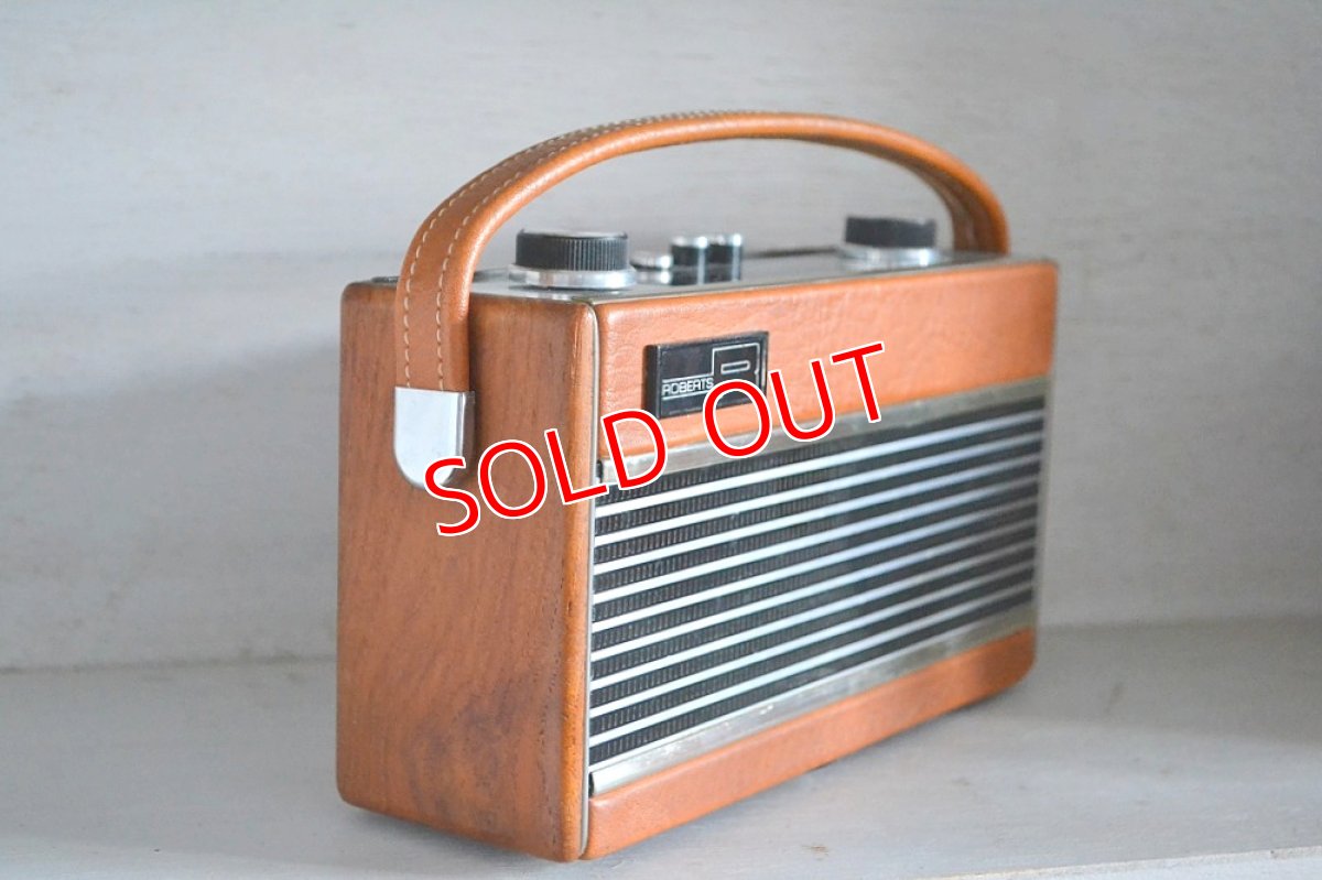 画像3: RobertsロバーツRamblerトランジスターラジオ/オリジナル・ブラウン (3)