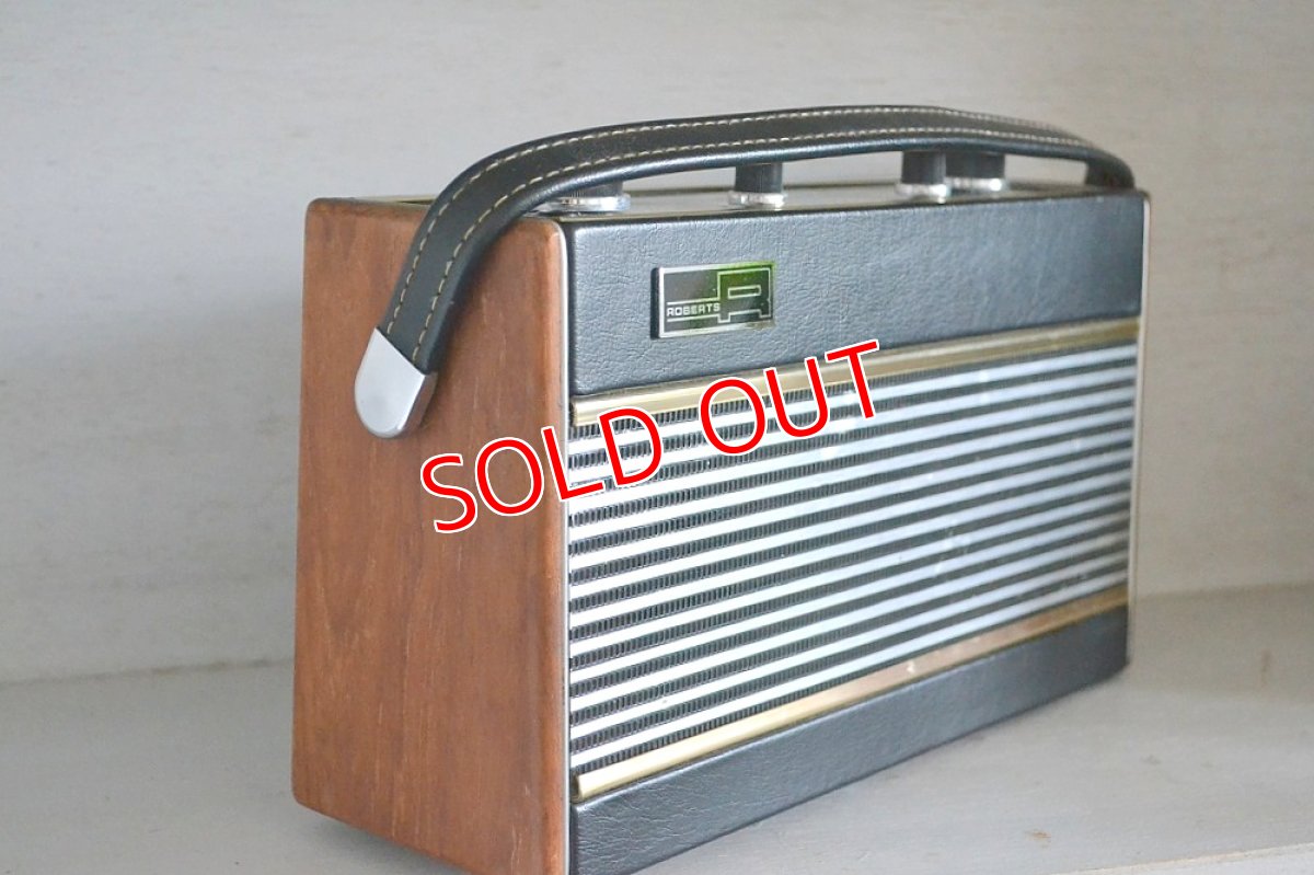 画像3: RobertsロバーツRIC２トランジスターラジオ/オリジナル・ブラック (3)