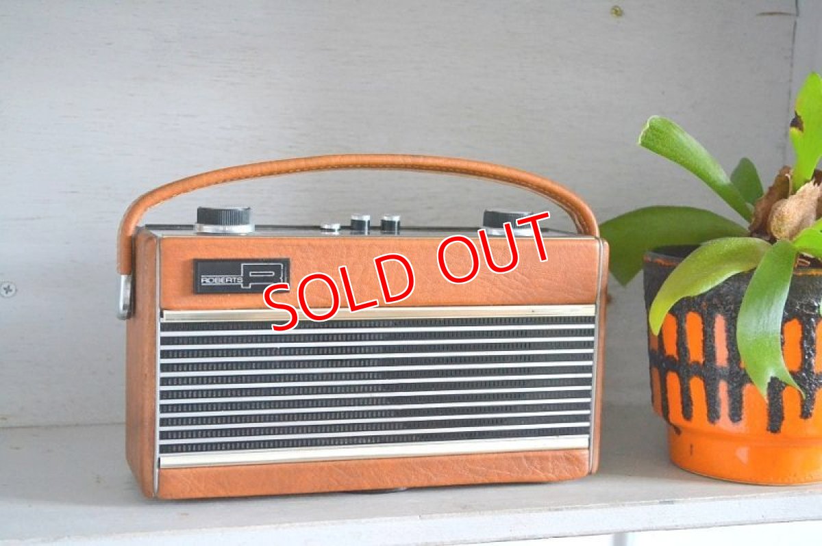 画像11: RobertsロバーツRamblerトランジスターラジオ/オリジナル・ブラウン (11)