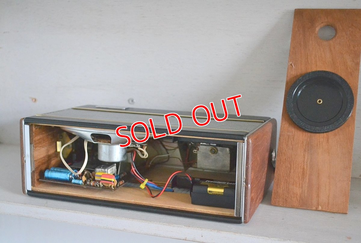 画像8: RobertsロバーツRIC２トランジスターラジオ/オリジナル・ブラック (8)