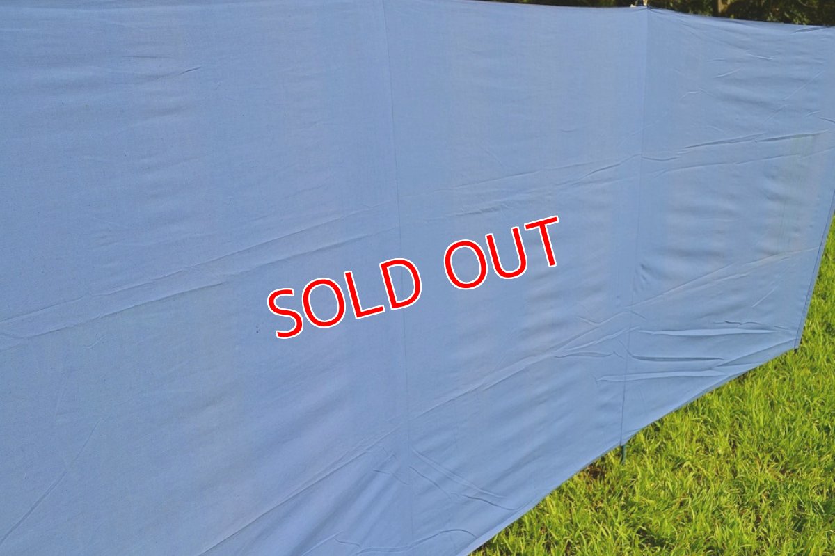 画像4: ７０ｓヴィンテージ・ウィンドブレーカー/陣幕/ブルー (4)