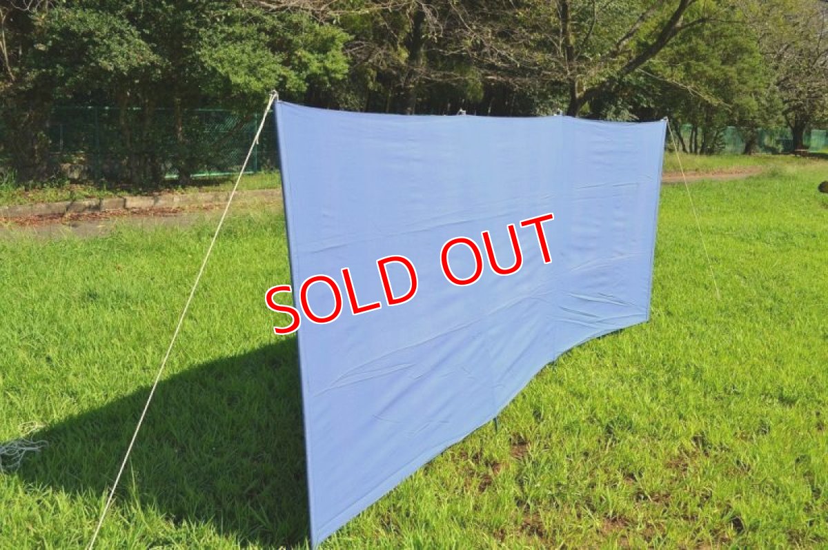 画像2: ７０ｓヴィンテージ・ウィンドブレーカー/陣幕/ブルー (2)