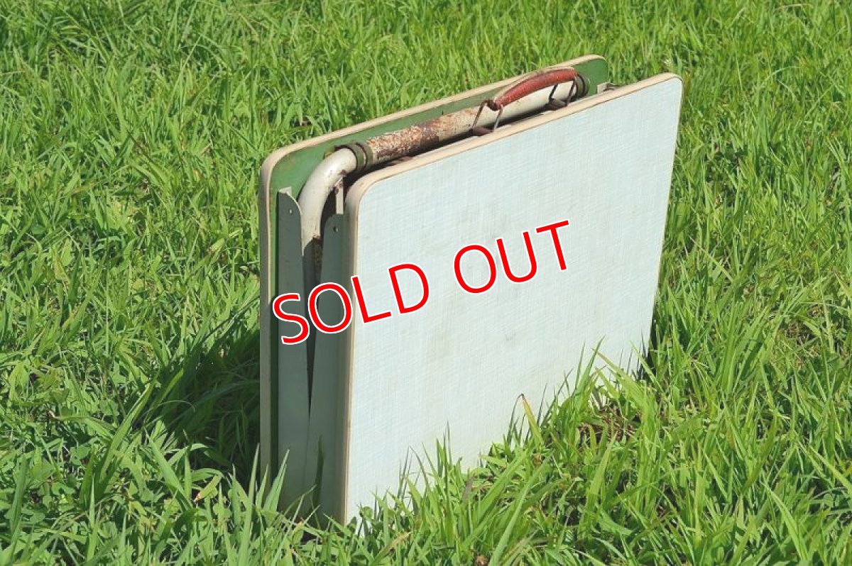 画像10: 激レア！！60s 2シーターピクニックテーブル (10)