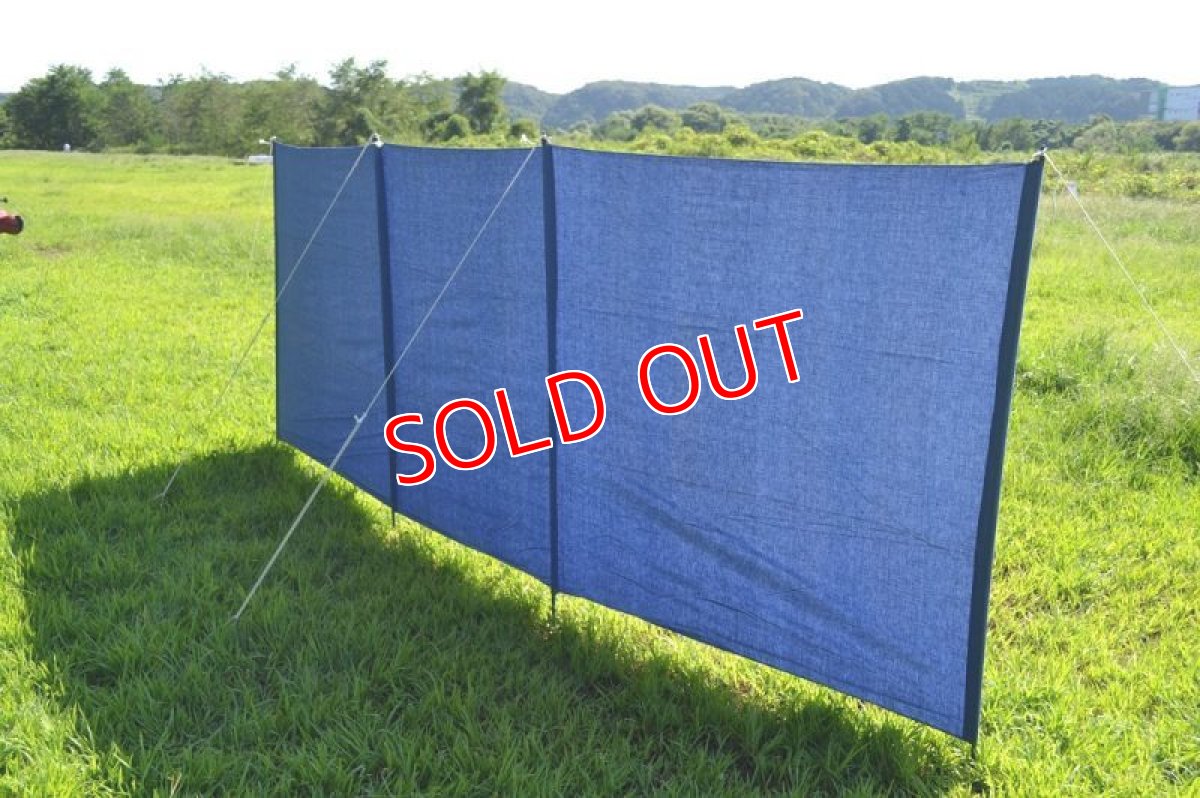 画像3: ７０ｓヴィンテージ・ウィンドブレーカー/陣幕/ブルー (3)