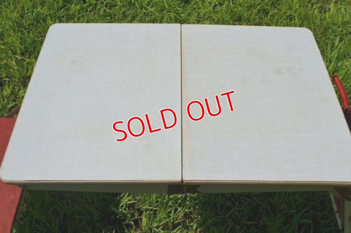 画像4: 激レア！！60s 2シーターピクニックテーブル (4)