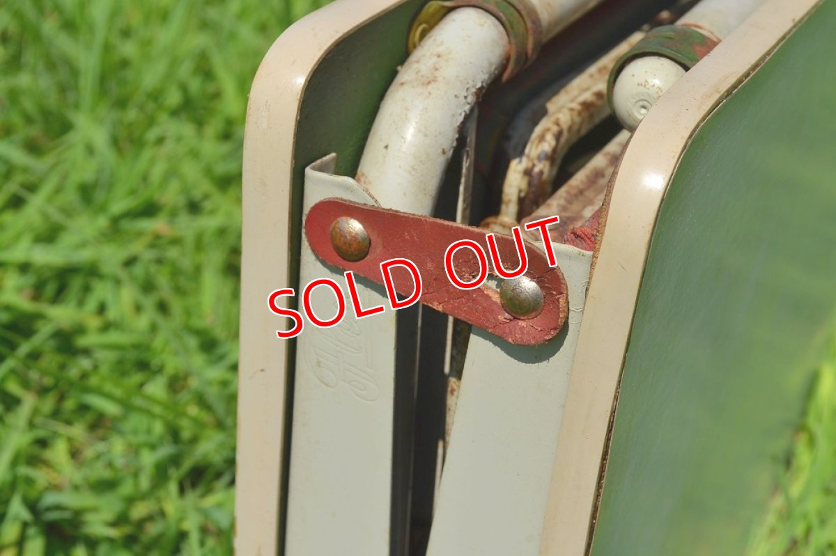 画像14: 激レア！！60s 2シーターピクニックテーブル (14)