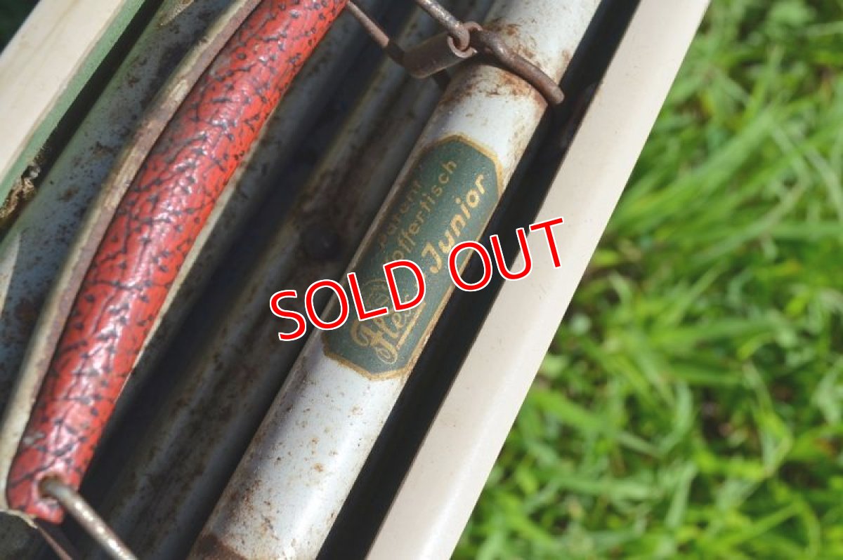 画像11: 激レア！！60s 2シーターピクニックテーブル (11)