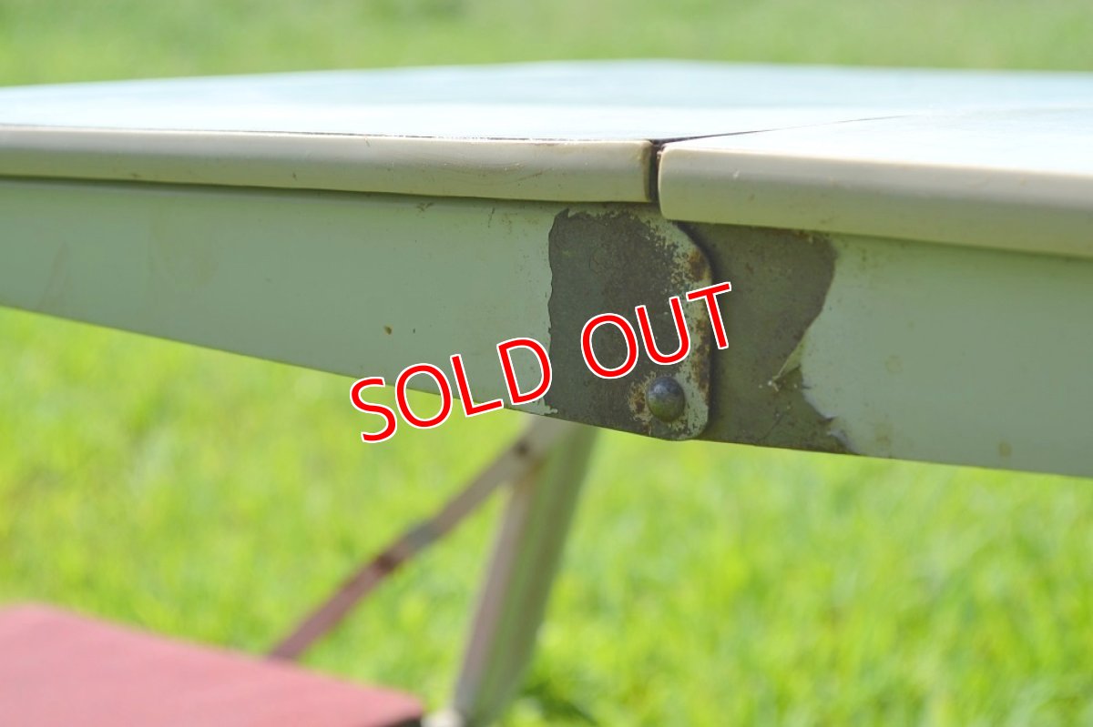 画像6: 激レア！！60s 2シーターピクニックテーブル (6)