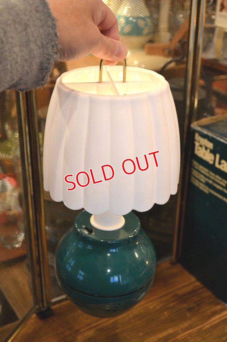 画像7: ヴィンテージ・グレートランドアウトドア社/ポータブルテーブルランプ (7)