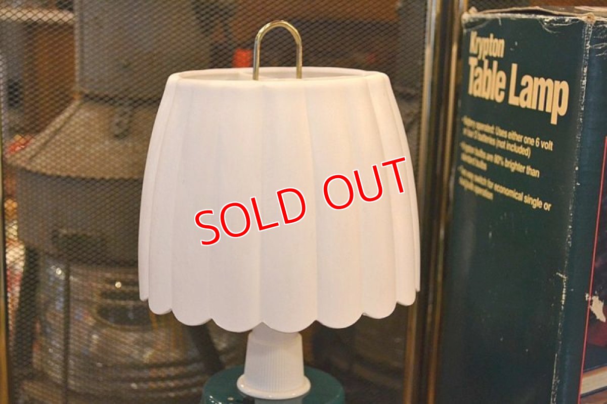 画像3: ヴィンテージ・グレートランドアウトドア社/ポータブルテーブルランプ (3)