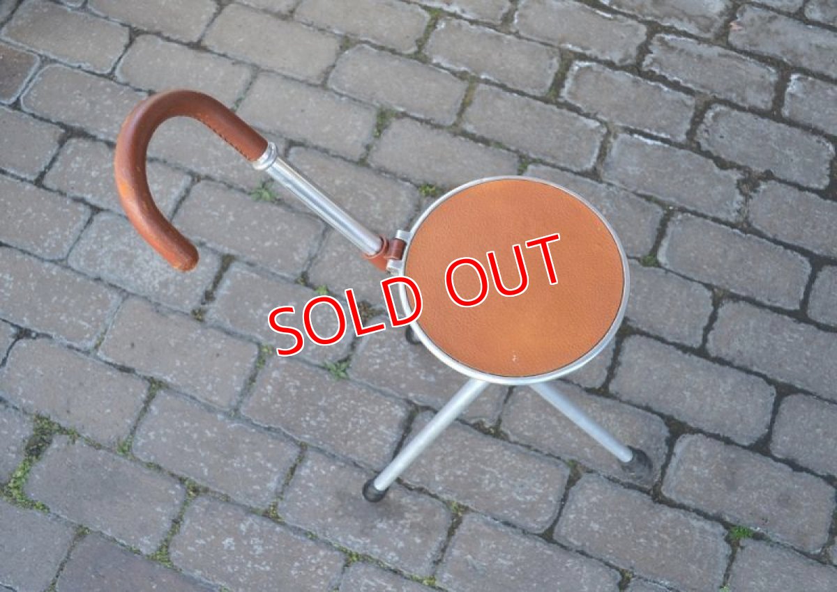 画像4: トリポッド・ステッキスツール (4)