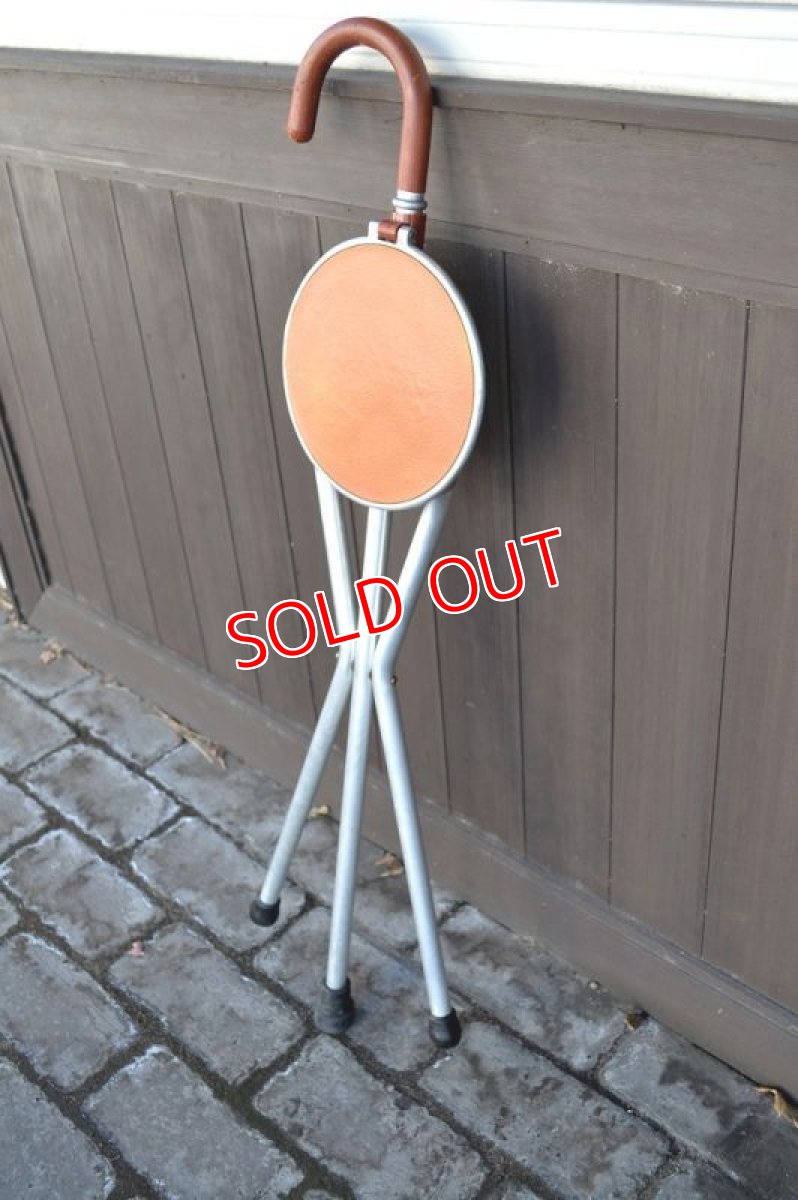 画像7: トリポッド・ステッキスツール (7)