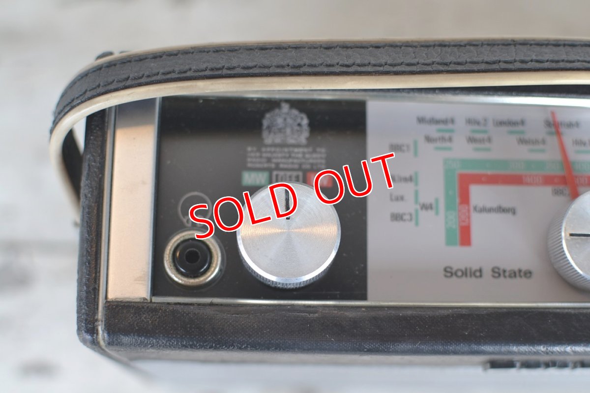 画像6: RobertsロバーツRIC１トランジスターラジオ/オリジナル・ブラック (6)