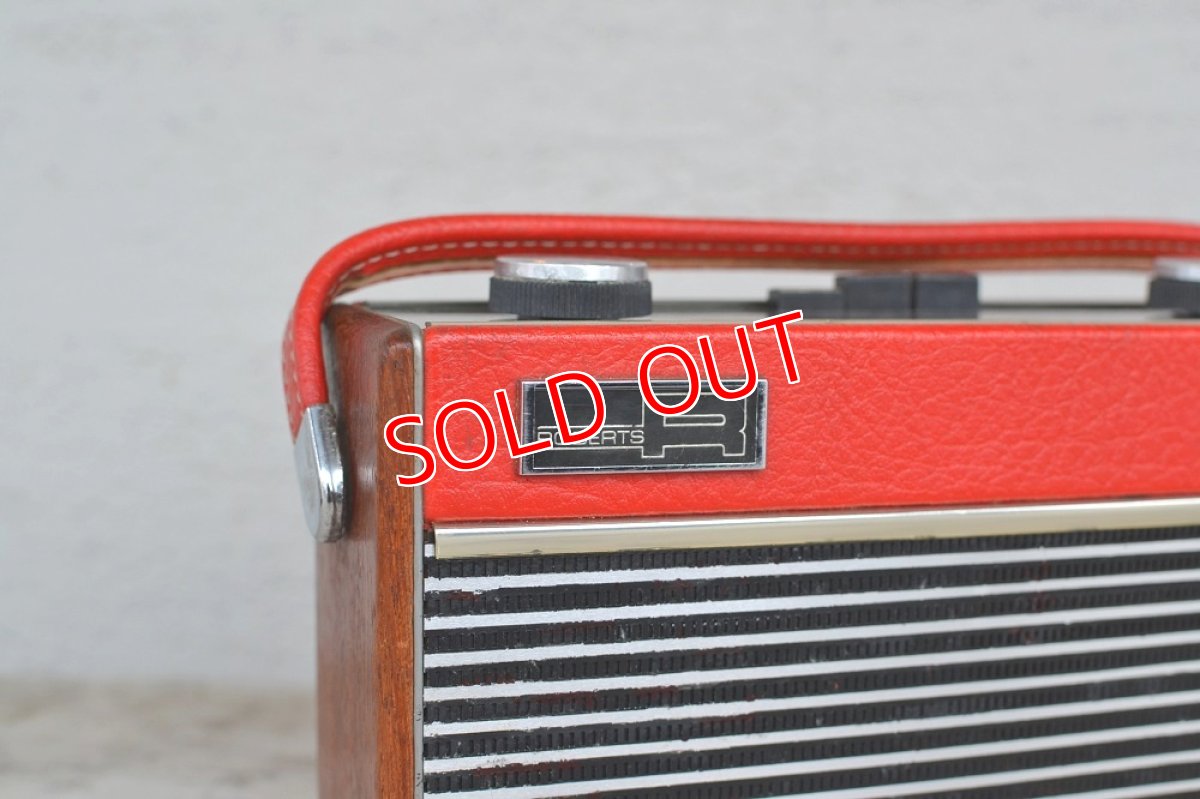 画像10: RobertsロバーツRamblerトランジスターラジオ/オリジナル・レッド (10)