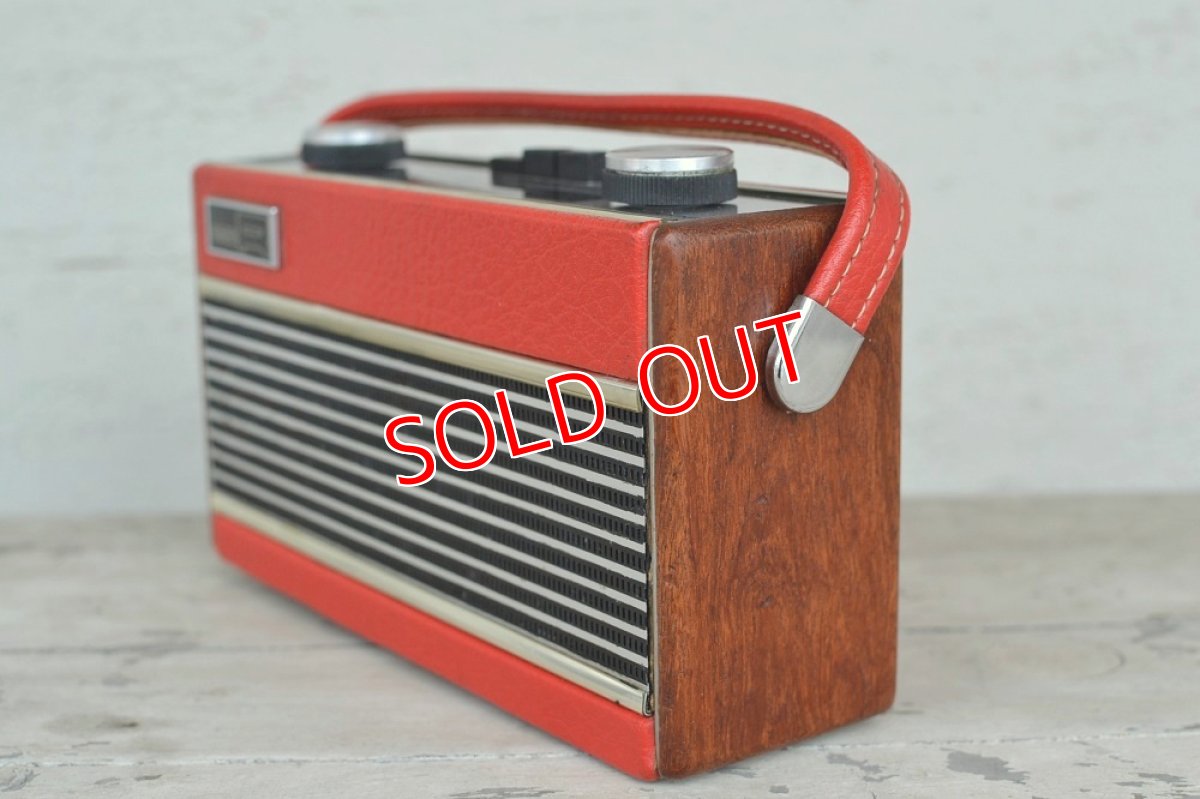 画像3: RobertsロバーツRamblerトランジスターラジオ/オリジナル・レッド (3)