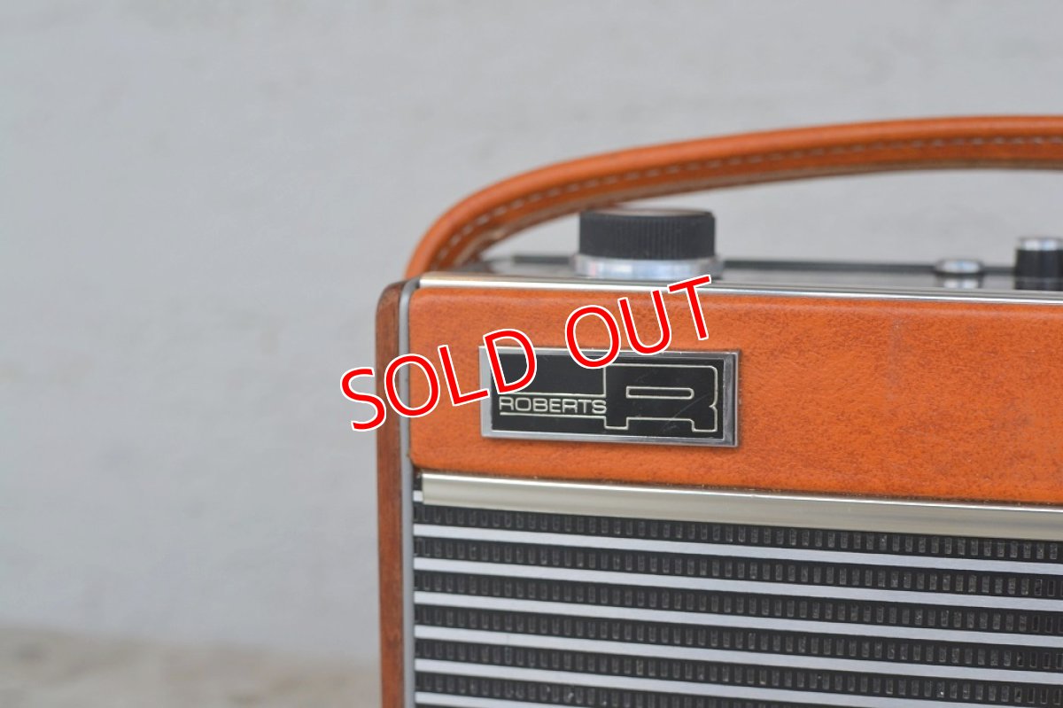 画像8: RobertsロバーツRamblerトランジスターラジオ/オリジナル・ブラウン (8)