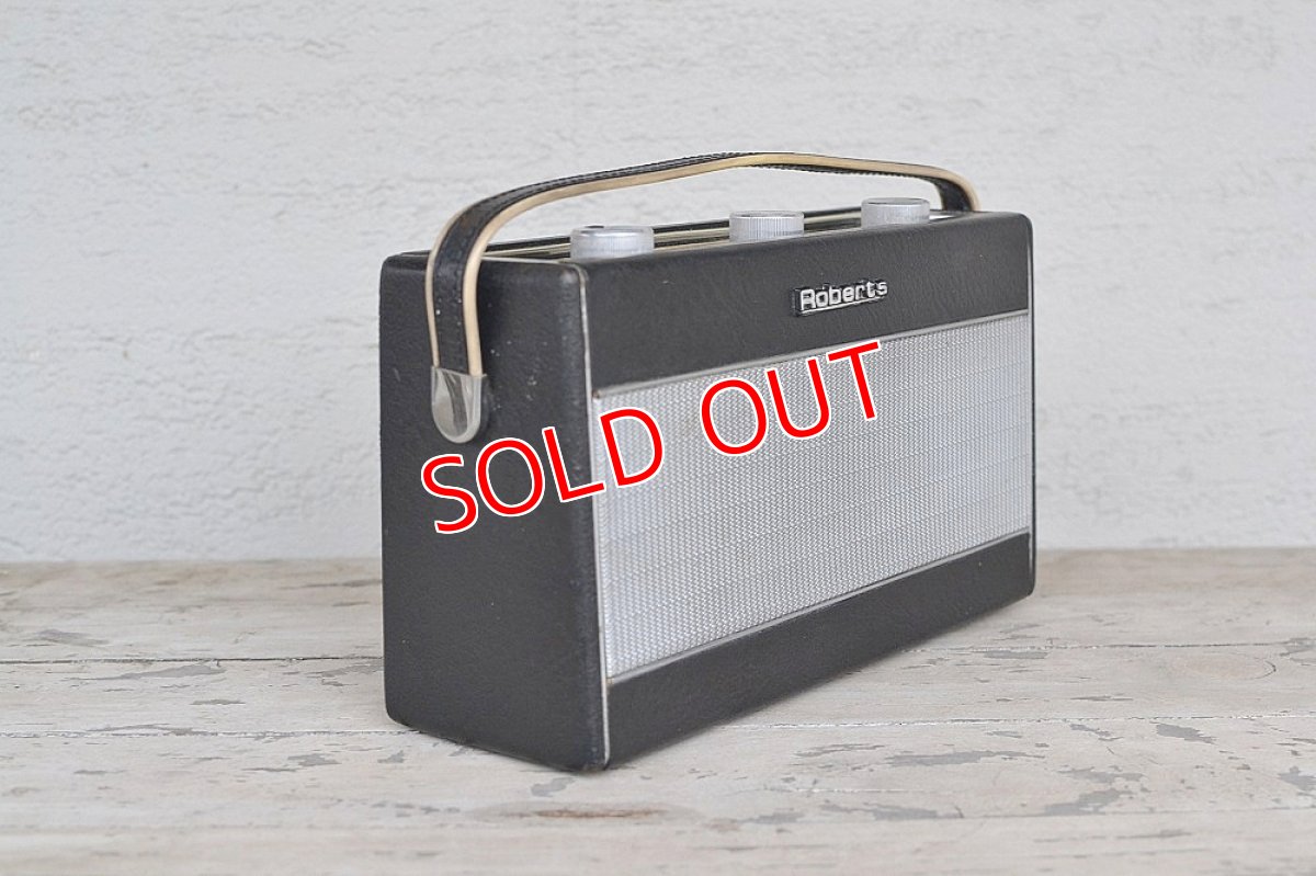 画像2: RobertsロバーツRIC１トランジスターラジオ/オリジナル・ブラック (2)