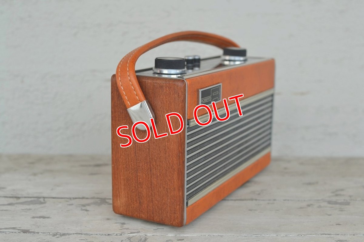 画像2: RobertsロバーツRamblerトランジスターラジオ/オリジナル・ブラウン (2)