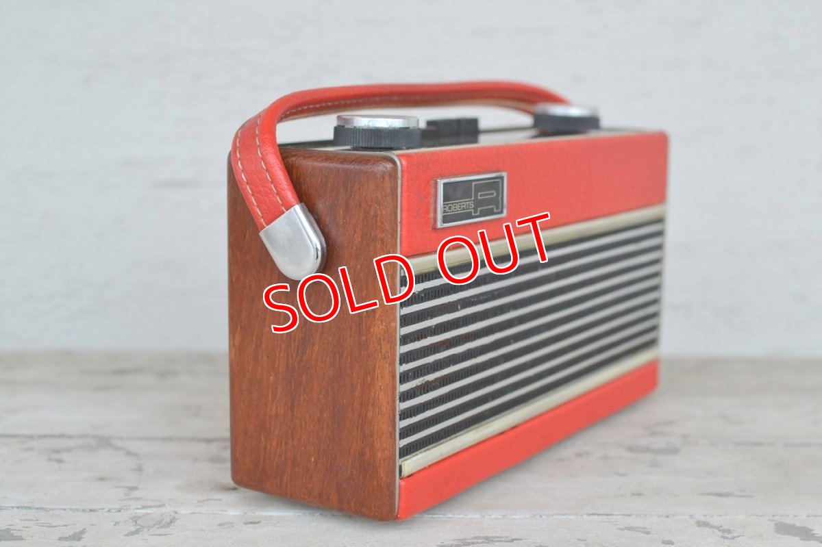 画像2: RobertsロバーツRamblerトランジスターラジオ/オリジナル・レッド (2)
