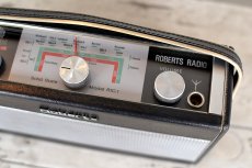 画像7: RobertsロバーツRIC１トランジスターラジオ/オリジナル・ブラック (7)