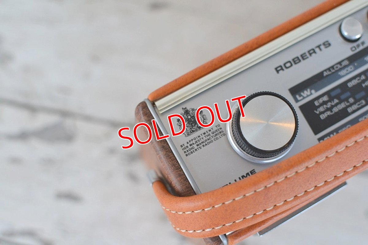 画像6: RobertsロバーツRamblerトランジスターラジオ/オリジナル・ブラウン (6)