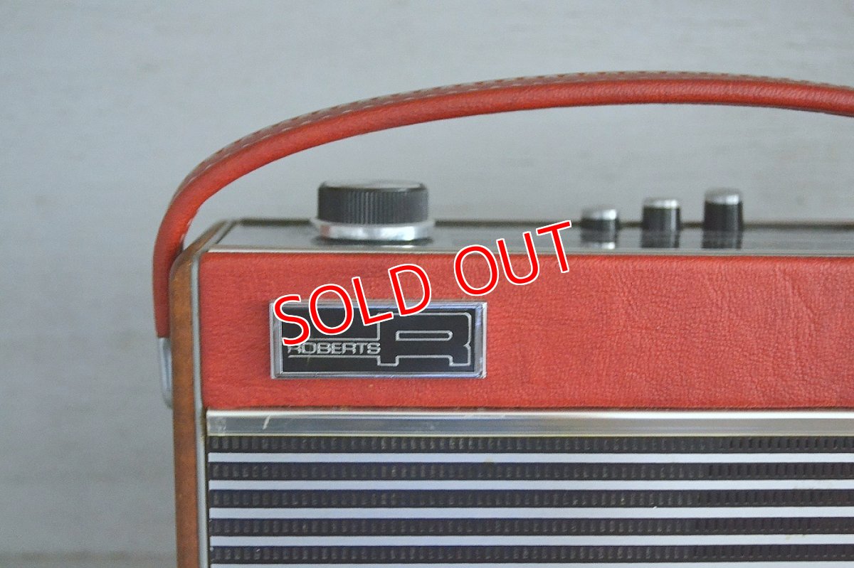 画像5: RobertsロバーツRamblerトランジスターラジオ/オリジナル・レッド (5)