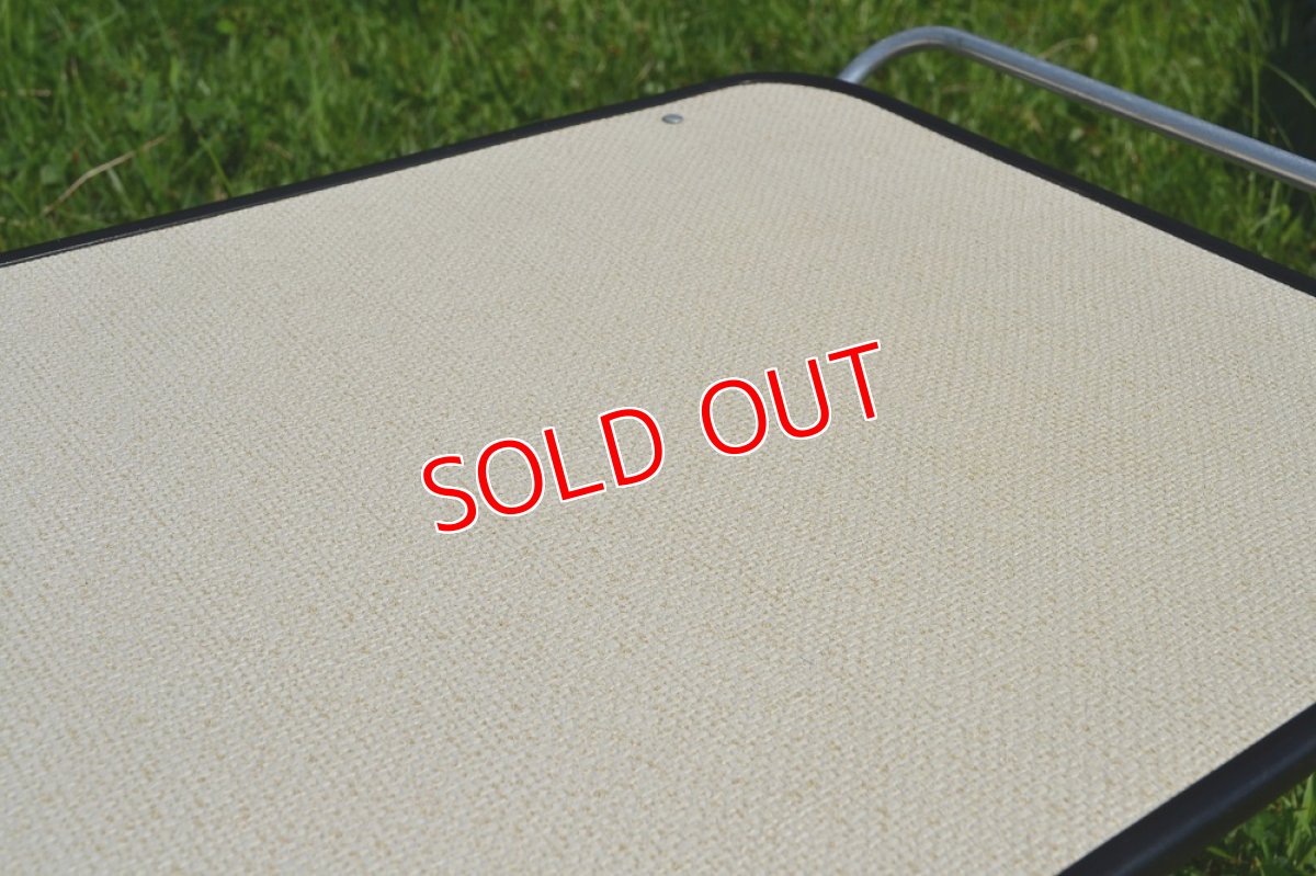 画像4: 70s フォールディング ピクニックテーブル/アルミ脚 (4)