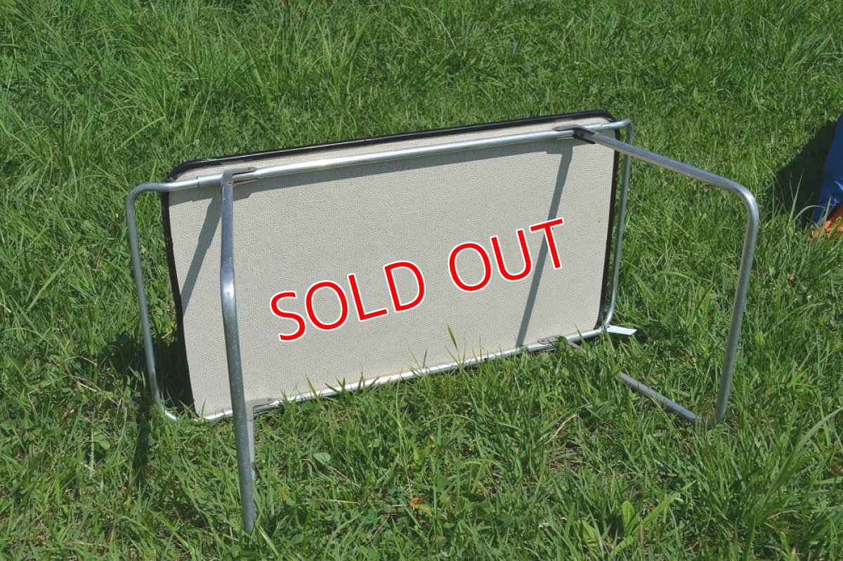 画像5: 70s フォールディング ピクニックテーブル/アルミ脚 (5)