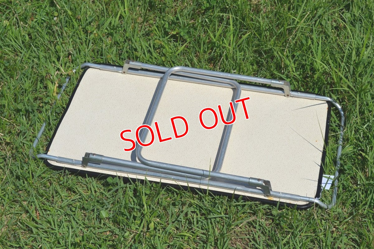 画像8: 70s フォールディング ピクニックテーブル/アルミ脚 (8)